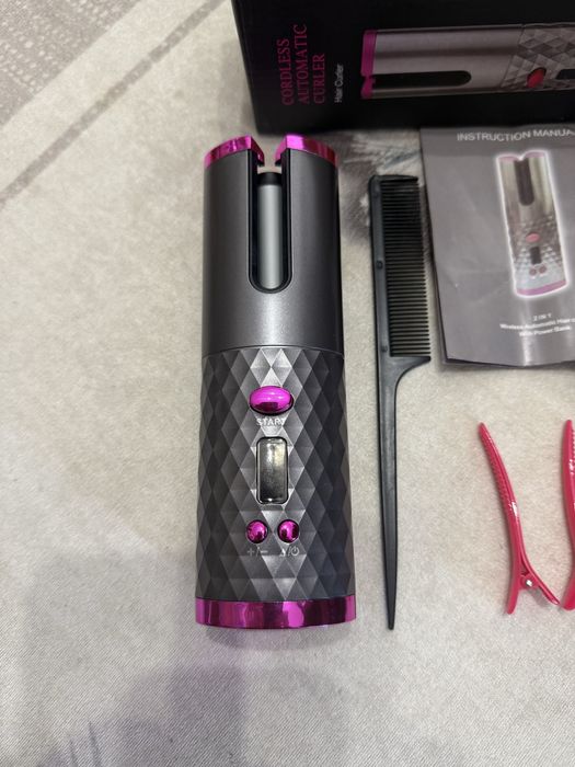 Безкабелен уред за къдрене на коса