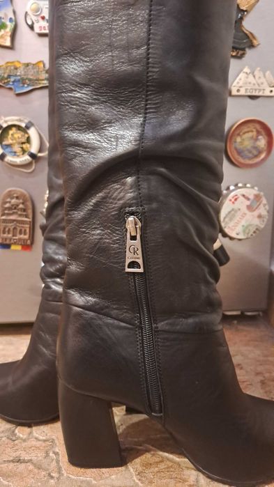Cizme de piele Carini masura 36
