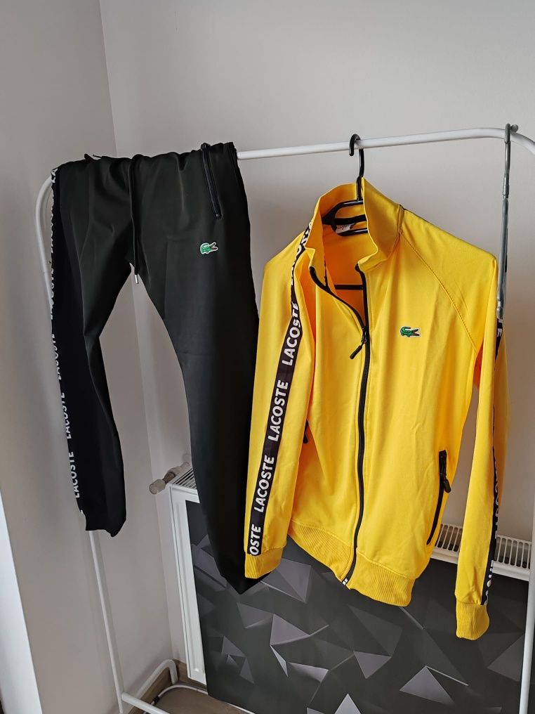 Jogging lacoste jaune hot sale