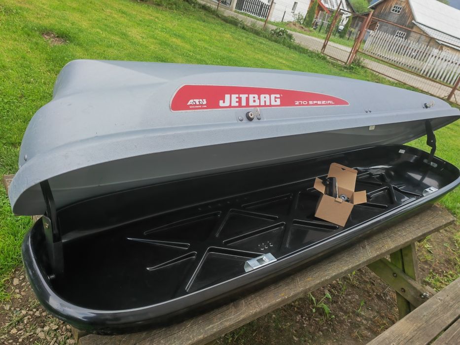 Cutie portbagaj auto ATU Jetbag 270 Spezial – Ca Nouă, Completă (2 chei)