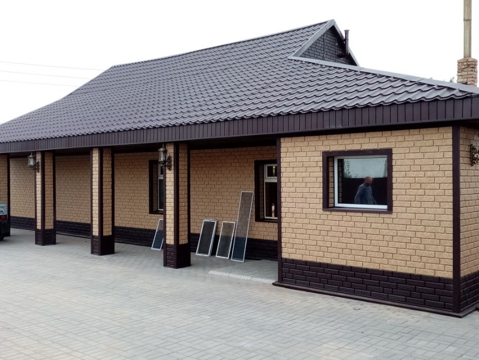 Фасадные, кровельные работы. Сайдинг, профлист, металлочерепица.