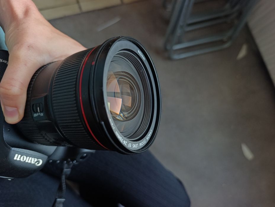 Фотоапарат Canon 5D Mark IIIи обектив 24-70 USM II