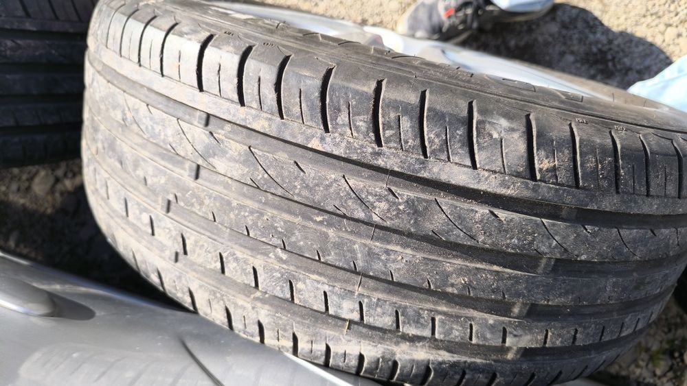 Структурни стоманени джанти 17'' оригинални 7J X 17  със размер 5x120