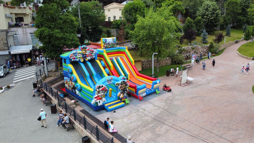 Tobogan gonflabil Patrula Catelusilor