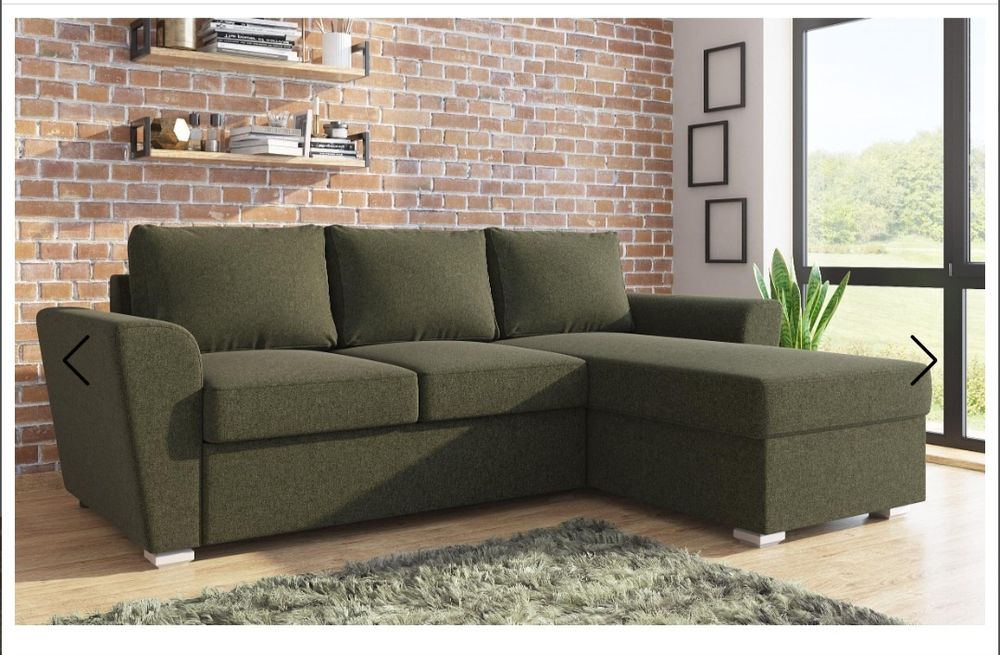 Разтегателен ъглов диван