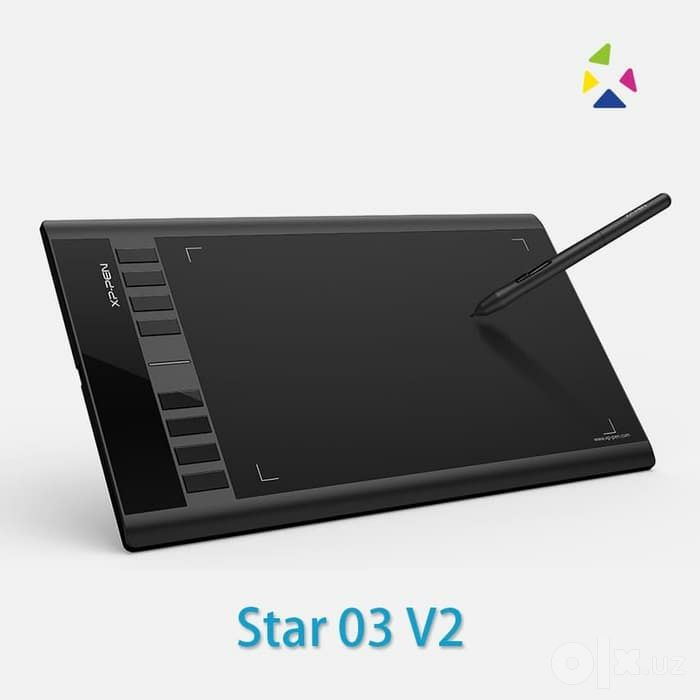 Абсолютно новый, запечатанный графический планшет XP-PEN Star03v2