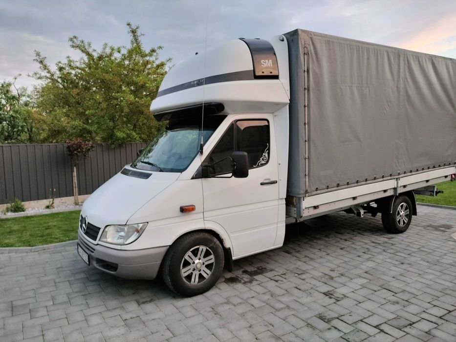 Mercedes sprinter prelată 8 europaleti