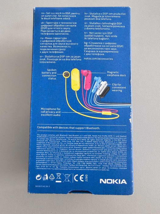 Casca Bluetooth Nokia BH-118- Multipoint