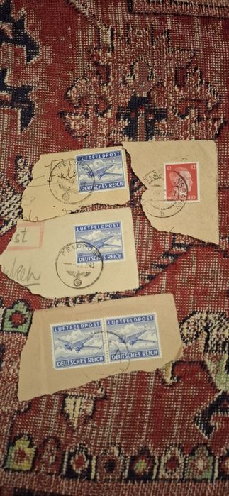 немски пощенски марки от Втората световна война