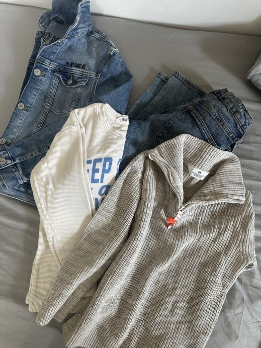 Голям лот  zara h&m levis …