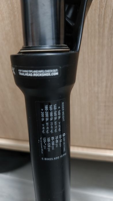 Furca Rockshox Recon Silver 150mm