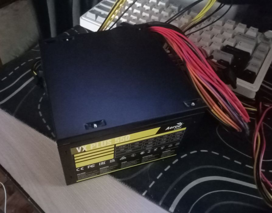 блок питания vx plus 550 aerocool