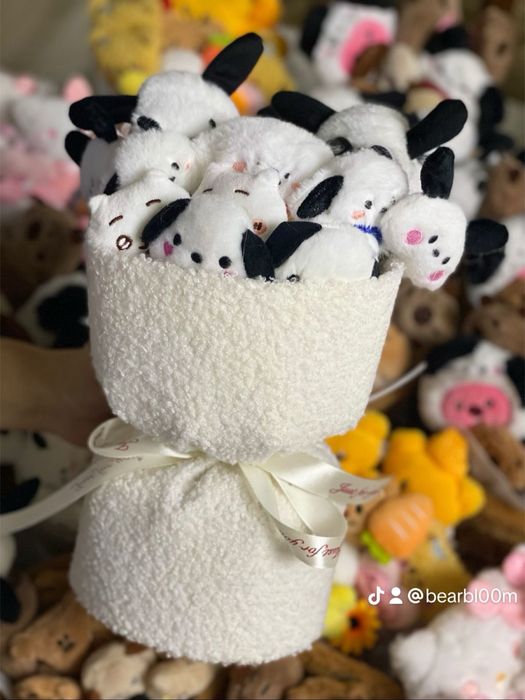 Новый тренд «Плюшевый букет»