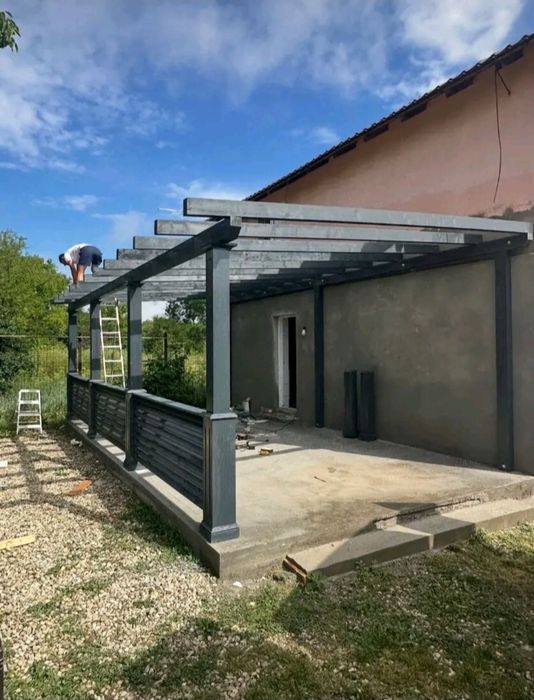 Realizăm Foișoare terase pergole căsuțe de gradina