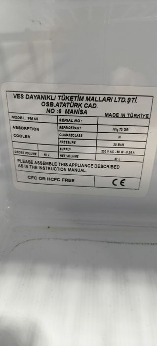 Minifrigider de 27L și 37L