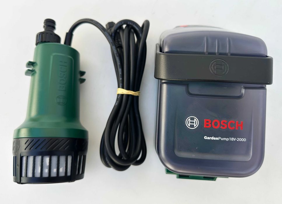 Bosch GardenPump 18V-2000 - Нова акумулаторна градинска помпа