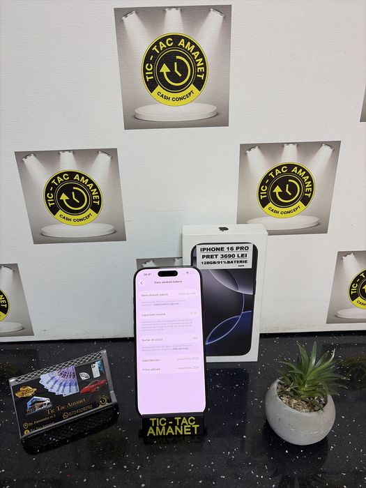 Iphone 16 Pro *Tic Tac Amanet*