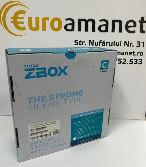 Mini PC Barebone Zotac Zbox cu procesor Intel(R) Celeron(R) N5100 -N-
