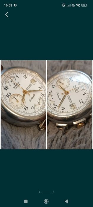 Ceas Bărbătesc Chronograph Automatic Theorein Saltarello Gold/Steel