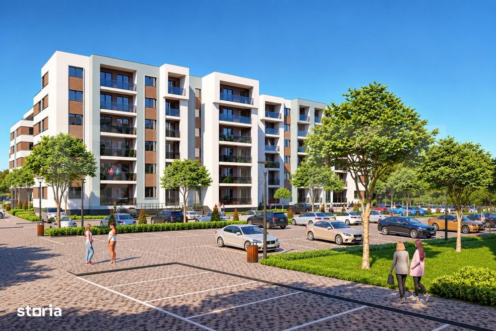 Apartament 2 camere, 52 mp, zona Smarald City