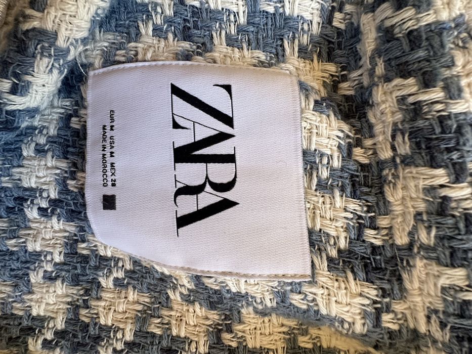 Яке-сако Zara син цвят