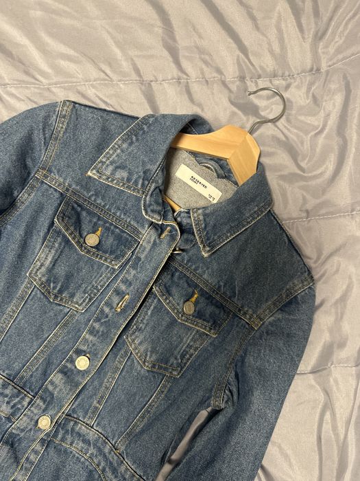 Дънкова рокля до прасеца