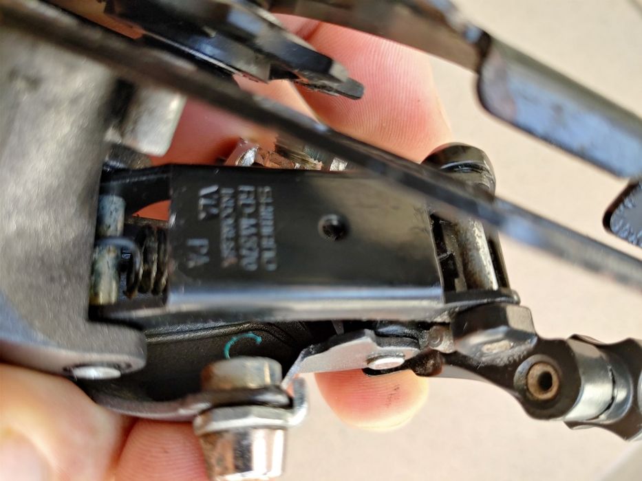 Преден и заден дерайльор Shimano altus m370
