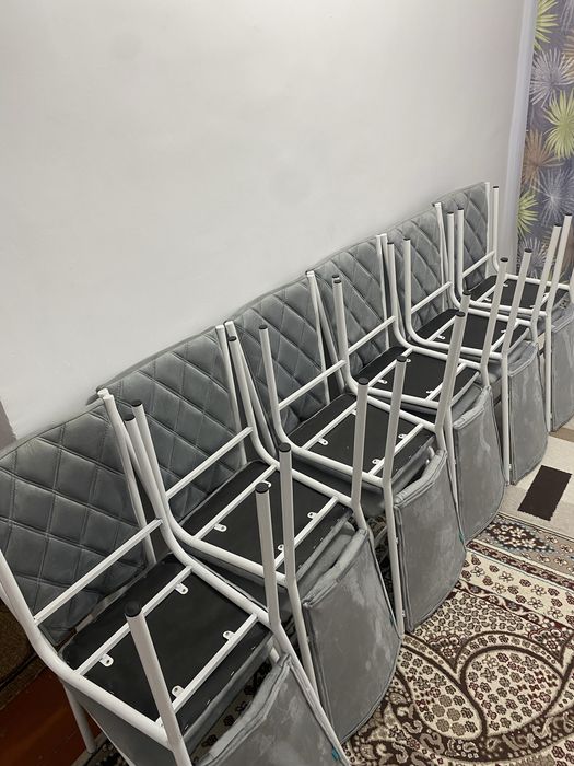 Большой раскладной стол + 12 стульев | 170 000 ₸