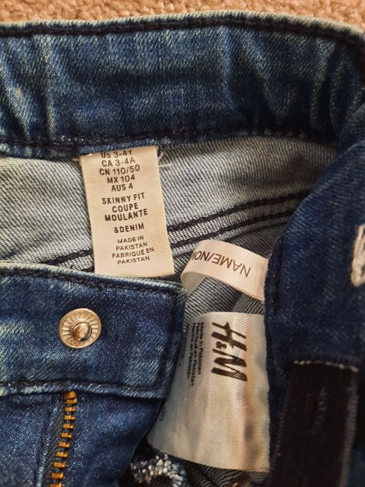 Моднячие джинсы от H&M для девочки