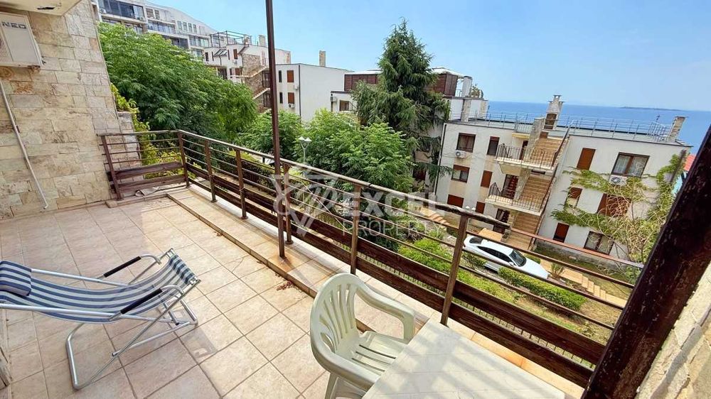 Първа линия!! Гледка море!! Двустаен в Свети Влас, комплекс Долче Вита