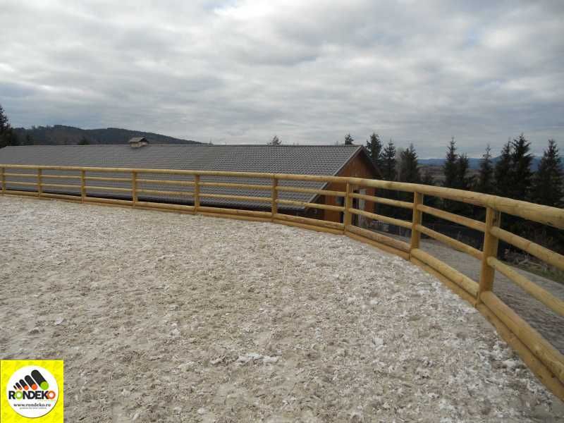 Lemn rotund pentru Manejuri si Grajduri calarit