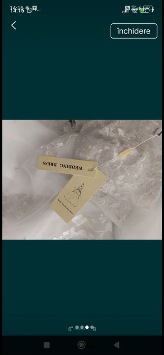 Vând rochie de mireasa sirena