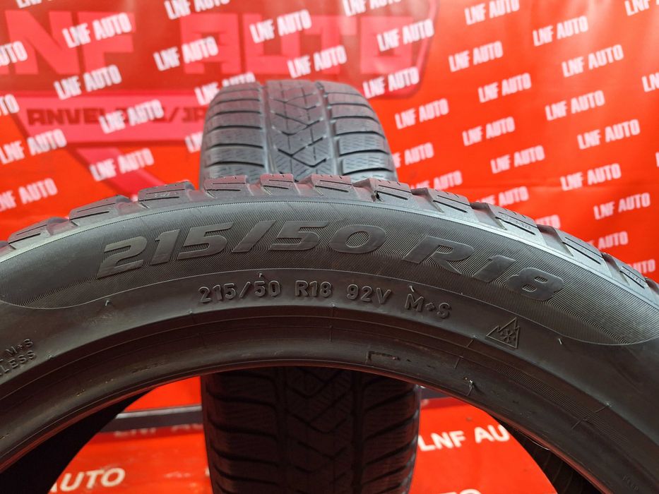 Anvelope de IARNA - 215/50/18 - PIRELLI - 6.6 MM - DOT 2020 !