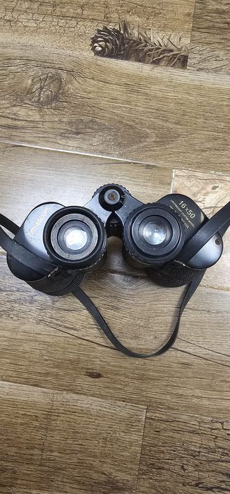 Binoclu vintage Pathescope 16x50, Coated Optics
