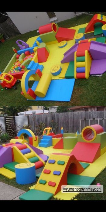 Bolalar yumshoq maydonchalari Start joys firmasidan