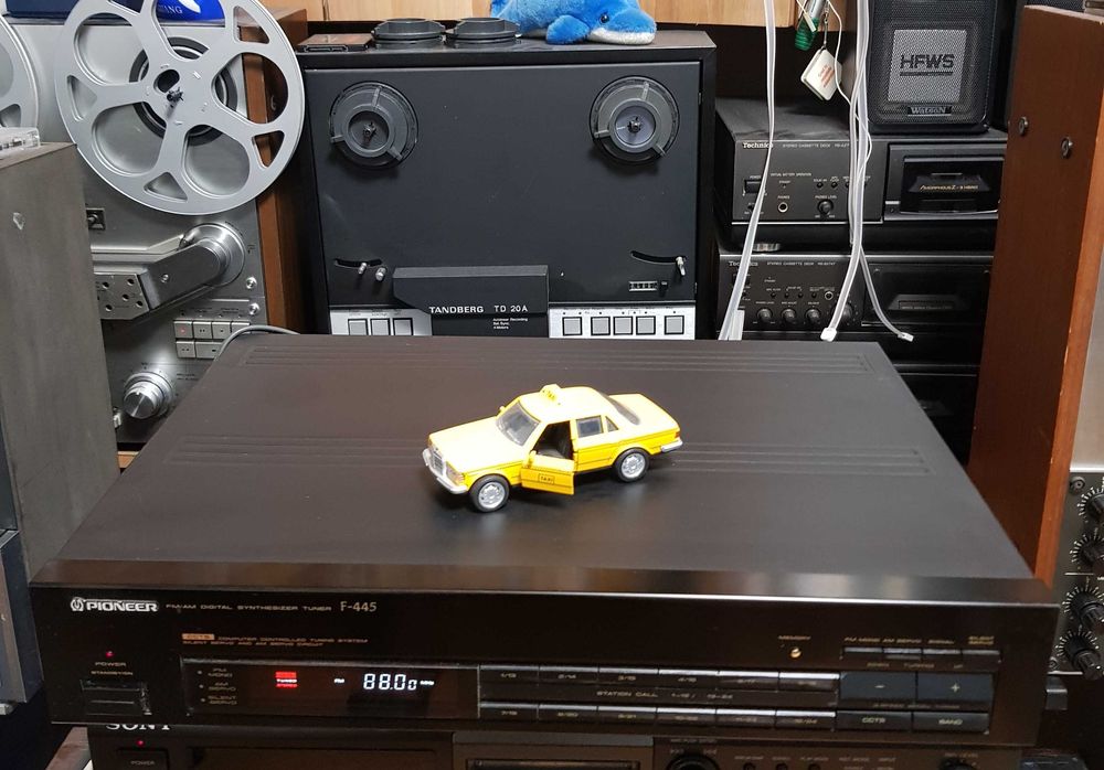 Tuner Deck Audio Radio Stereo Vintage PIONEER F445 BLACK