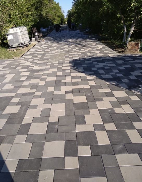 Укладка брусчатки и тратуарной плитки