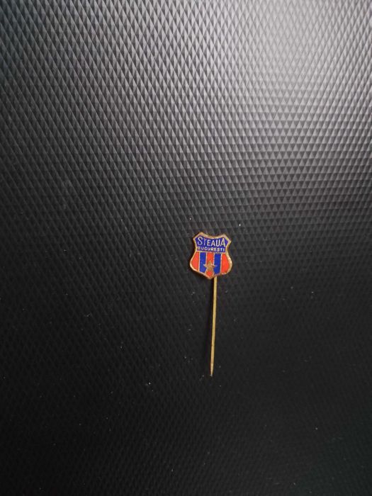 Футболна Колекционерска значка - Стяуа Букурещ - Епоха КЕШ 1986