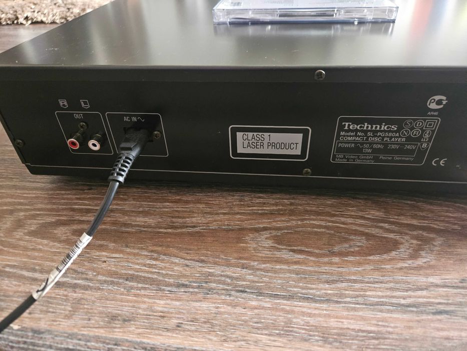 CD Player Technics SL-PG 580A