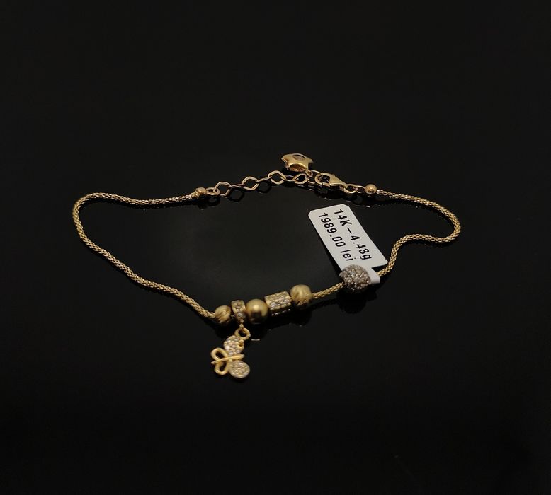 Bijuteria Royal bratara din aur 14k 4.43 gr