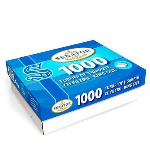 Tuburi Senator Popular 1000 buc. la cutie Red si White pentru tigari