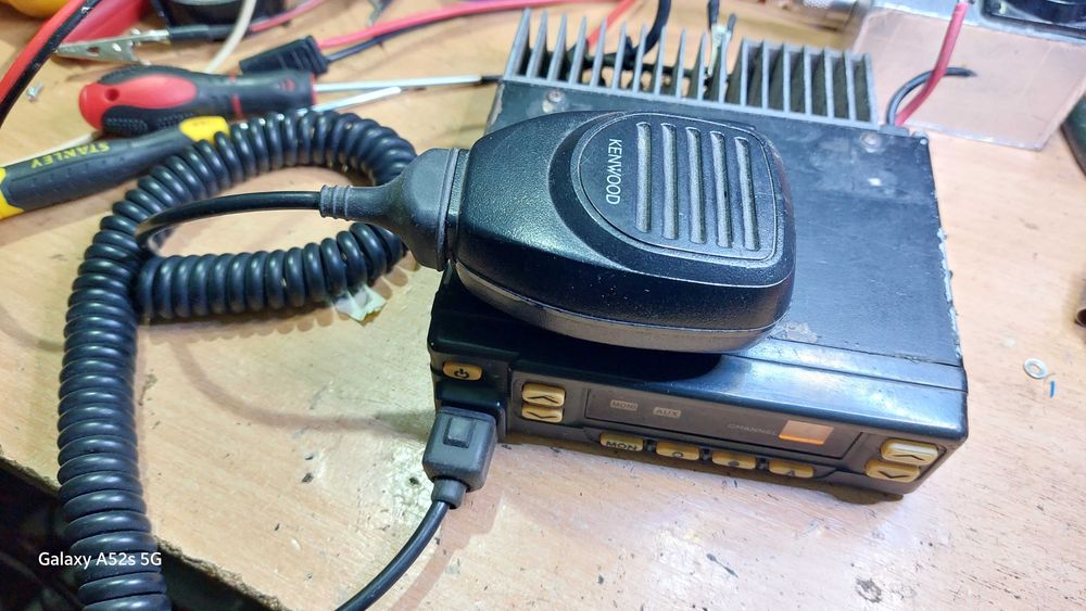 Statie allamat cb / Taxi Kenwood si Antena