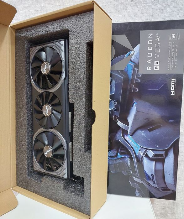 Продам видеокарту Sapphire Nitro+ RX Vega 64