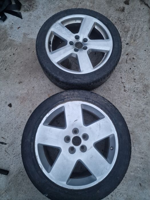 Janta aluminiu cu cauciuc pe 18 de rezerva Audi,Vw,5×112