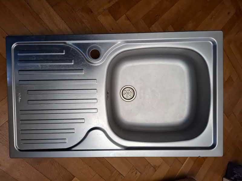Chiuveta bucatarie inox Teka, 76 x 44 cm, incastrabila, dreapta