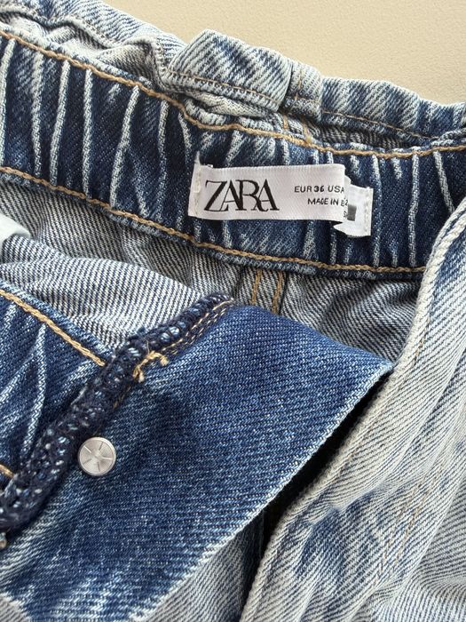 Дънкови къси гащи ZARA