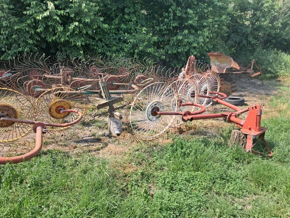 Grebla adunat si intors fan