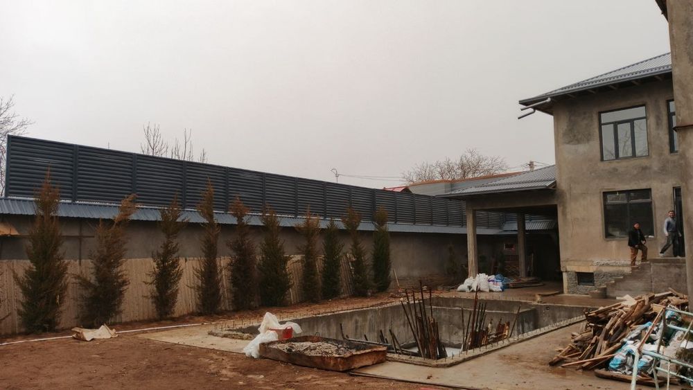 Жалюзи заборы, односторонний,  Двусторонний, на заказ.