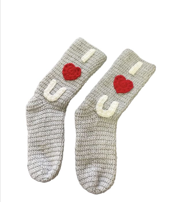 Различни модели плетени чорапи