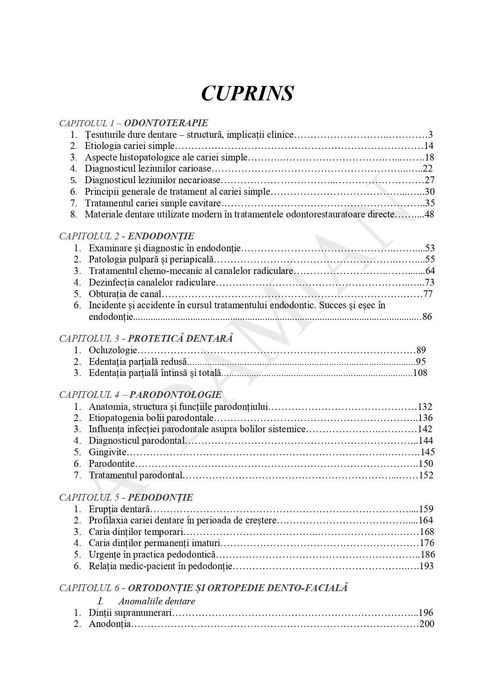 CULEGERE DE TESTE-GRILĂ - pentru concursul de Rezidențiat în domeniul Medicina Dentara